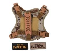 Milisten Adjustable Tactical Cat Harness Escape Vest with Metal D-ring for Secure Leash Attachment Comfortable Padded Support for Adult Cats Outdoor Walking Safety Gear