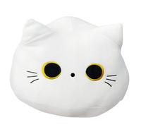Milisten Adorable Cat Pillow Stuffed Animal Soft Furry Kitten Throw Pillow for Sofa Decor and Halloween Party Ornament Cute Cuddle Companion for Relaxing and Photo Props