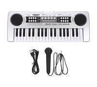 Milisten Adorable Multi Functional Electronic Piano Keyboard for Keys Material Lovely Design Birthday Christmas for Boys