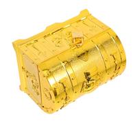 Milisten Ancient Themed Treasure Chest for Educational Role Play for Early Learning Family Parties Travel Adventures Convenient Design