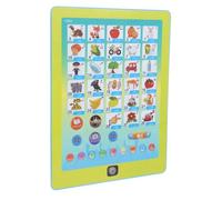 Milisten Arabic Learning Pad for Portable Early Education Machine with Interactive Sound Books for Fun Arabic Language Learning the Go for Preschoolers Powered by Aa Batteries