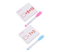 Milisten Arithmetic Flash Cards for Boys and Girls, 54pcs Erasable Math Learning Cards with Pen, Portable Educational Toys for Early Childhood Cognition and Addition Subtraction Practice