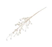 Milisten Artificial Christmas Tree Branches with Acrylic Beads for Effortless Holiday Decor for Bouquets Table Centerpieces and Window Displays Elegant Twigs for Christmas Arrangements