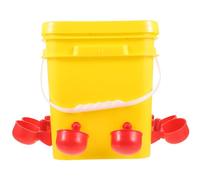 Milisten Automatic Chicken Trough Chicken Brooder Box Chick Feeder Portable Container Poultry Feeding Bucket