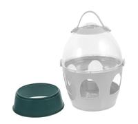 Milisten Automatic Poultry Water Feeder Plastic Chicken Coop Dispenser for Chicks and Birds Easy to Install and Clean Prevents Water Spoilage Essential Farm Supply