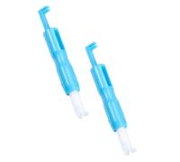Milisten Automatic Sewing Needle Threader Tool 2pcs Saving Time and Effort Portable Plastic Threader for Sewing Machine for Cross Stitch and Embroidery Use