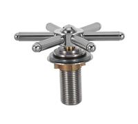 Milisten Automatic Stainless Steel Glass Rinser with High-pressure Jets for Quick and Efficient Cup Cleaning, Suitable for Bars and Home Use, Sturdy Glass Washer Rinser with Silver Finish