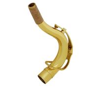Milisten B Flat Tenor Saxophone Bend Neck Replacement Part Optimized Sound Quality Intonation Durable Sax Neck for Easy High Notes Access Saxophone Accessory