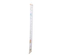 Milisten Baby Growth Chart Kids Height Measurement Ruler Kids Modern Adorable Animal Pattern Environmental Protection Wood Canvas Dorm Store for Girl