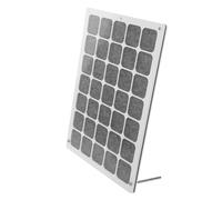 Milisten Badge Display Case Acrylic 14.3"x10.5" Dustproof Pin Badge Collection Box for Brooches, Enamel Pins and Medals with Dual-side Wall Mount for Home Storage