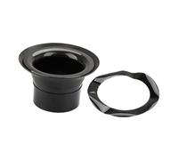 Milisten Bass Drum Enhancer Mic Drum Head Professional Port Protector Enhances Sound in Studio Live Performance