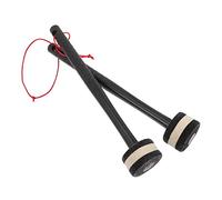 Milisten Bass Drum Mallet with Felt Head Professional Drumstick for Percussion Instrument Accessory Sturdy Handle Suitable for Marching Band Performance and Practice