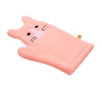 Milisten Bath Gloves Bath Mitt for Boys and Girls 2pcs Soft Pink Kitten Design Washcloths Body Scrub Toddler Travel Non-Irritating Easy to Carry Comfort Fit