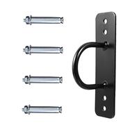 Milisten Battle Rope Anchor Wall Mount Bracket Kit for Fitness Equipment Heavy Duty Load-bearing Rope Wall Ceiling Mount Stable Fixing Hook for Home Gym Training Straps