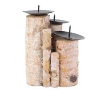 Milisten Beige Adornment Candleholder Crafted from Synthetic Material Beautiful Outlook Design for Home Decor and Party Decoration, Enhancing Mood and Relaxation