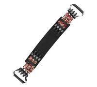 Milisten Bench Press Chest Expander Resistance Bands Elastic Training Strap for Chest Muscle Workout Durable Flame Camouflage Design Lightweight Portable Fitness Equipment for Home Office
