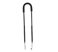 Milisten Bike Training Handle for Balance Support Stabiliser Push Rod for Childrens Cycling Safety Ergonomic Grip with Rapid Installation Black Short Version for Stability and Control