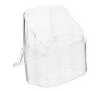 Milisten Birdcage External Food Box Bird Cage Feeder No Mess Bird Feeding Cup for Parrot Practical Cage Food Bowl for Indoor Outdoor Use