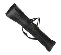 Milisten Black Canvas Erhu Bag with Shoulder Straps Cotton Padding Spacious Protective Carrying Case for Zhonghu and Traditional Chinese Instruments