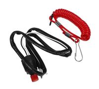 Milisten Boat Engine Start Push Button Ignition Switch with Emergency Kill Cord for Propeller Motors Ignition Control for Safe and Easy Operation Boats and Outboard Engines