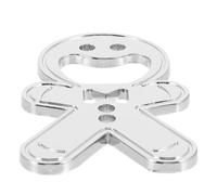 Milisten Bottle Opener for Easy Opening Bottle Lids in Gingerbread Man Shape Stainless Steel Creative and Modern Design for Holiday Party and Holiday Gatherings
