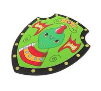 Milisten Boys and Girls Dress-up Accessories Medieval-shields Soft Sponge Shield Toy for Parties and Gatherings Safe Foam Pirate Accessories Boys and Girls Beast Costume