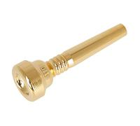 Milisten Brass Trumpet Mouthpiece for Beginners Polished Gold Finish Compact Durable Musical Instrument Accessory for Enhanced Playing Experience