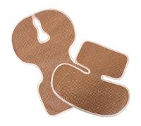 Milisten Breathable Carriage Seat Pad with Non-Slip Base Soft Cooling Cushion for Seats High Chairs Detachable Rattan Liner