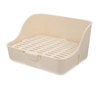 Milisten Bunny Toilet Litter Box Durable Rabbit Potty Trainer for Small Pets Easy to Install for Living Room and Garden Promotes Healthy Habits