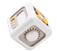 Milisten Busy Board Educational Activity Cube Sensory for Fine Motor Skills Development for Preschool Learning Travel for Birthdays Christmas