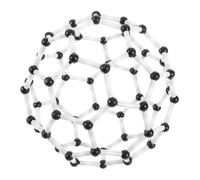 Milisten C60 Molecular Structure Model Kit for Students DIY Plastic Assembly Educational Chemistry Tool for Science Learning and Teaching