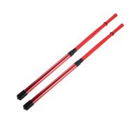Milisten Cajun Drumsticks Jazz Aluminum Handles Brushes for Drummer Music Instrument Accessories Drum Percussion Brushes Wire Stick Bundle Rod for Jazz Drummer Playing