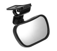 Milisten Car Mirror Black Impact Resistant Rearview Mirror for Safety Durable for Monitoring While Driving