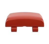 Milisten Car Visor Sunglasses Organizer Box with Ticket and Card Clip Secure Sun Visor Eyeglasses Holder for Vehicle Interior Multifunctional Orange Storage Case for Driving License and