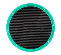 Milisten Carbon Fiber Dumb Drum Practice Pad for Beginners Practical Drumming Accessory for Rhythm Training for Home Use and Skill Development