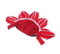 Milisten Carnival Pet Hat Skin Friendly Novelty Corpse Flower Shaped Headwear for Cats and Dogs for Halloween Christmas and Parties Comfortable and Breathable Design