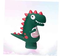 Milisten Cartoon Dinosaur Shaped Piggy Bank Green Desktop Decoration Coin Container Money Box for Birthday Saving Habits Development