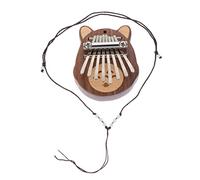 Milisten Cartoon Lovely Mini Tone Thumb Piano Kalimba Portable Finger Keyboard Musical Instrument with Clear Melodious Sound for Beginners and Music Enthusiasts