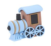 Milisten Cartoon Train Cake Topper PVC Miniature Decoration for Birthday Party Fun and Reusable Cake Decor for Themed Celebrations Decoration