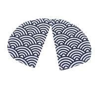 Milisten Cat Litter Box Door Curtain Privacy Screen for Automatic Self-Cleaning Litter Box, Wave Pattern Folding Flap Replacement with Door Screen for Cat Bathroom and Odor Control