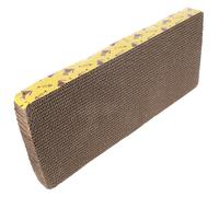 Milisten Cat Scratch Board Corrugated Cardboard Pet Scratching for Indoor Cats Durable Stress Resistant Claw Climbing Pad Suitable for Kittens to Protect Furniture and Anxiety