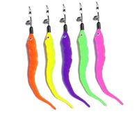 Milisten Cat Teaser Wand Interactive Toy for Cats with Soft Attachment Extendable for Playtime and Training Random Color