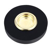 Milisten Cello Endpin Stopper Pad Nylon Anti-slip Mat Floor Protector Round Black Violoncello End Pin Holder for Instrument Accessories