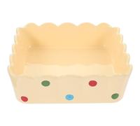Milisten Ceramic Hamster Bowl for Small Pets Smooth Surface and Easy to Clean Design, Beige Hamster Feeding Dish for Household Use