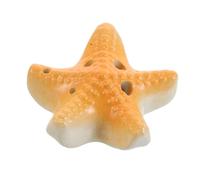 Milisten Ceramic Ocarina Flute in C Key for Students Six-hole Ancient Wind Instrument for Beginners Authentic Tone Music Education Lightweight for Outdoor and School Use