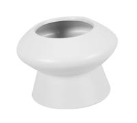 Milisten Ceramic Pet Bowl High Feet Raised Feeder Elevated Dog Water Bowl Flat Face Cat Drinking Dish Suitable for Neck Support and Fresh Water Feeding Random Color