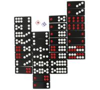 Milisten Chinese Paigow Tiles Game Portable Traditional Board Game for Family Entertainment Fun and Engaging Activity for Parties Fine Workmanship for Skill Development and Social