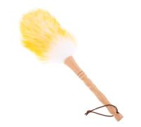 Milisten Chinese Zither Cleaning Brush Reusable Musical Instrument Wool Brush Long Handled for for Piano Guitar Violin