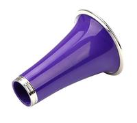 Milisten Clarinet Trumpet Shell Shape Clarinets Horn Music Instrument Clarinet Parts Clarinet Bell for Beginner Clarinet Musical Instrument Beginner Clarinet Clarinet Purple Plastic