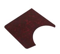 Milisten Classical Guitar Pickguard Decorative Panel for Acoustic Folk Guitars Red Turtle Shell Pvc Material Self-adhesive Scratch Plate for Concerts and Stage Shows